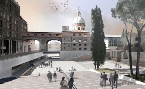 Progetto di riqualificazione di Piazza Augusto Imperatore (Francesco Cellini)