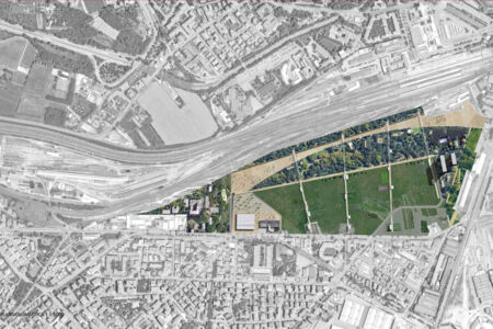 Parco nello scalo ferroviario delle aree ex Safem