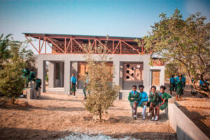 © Paul Crompton, Katie Edwards | Evergreen School, Zambia in collaborazione con Arup