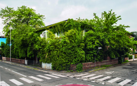 La casa-studio al Villaggio Artigiano Modena Ovest, ph. Joseph Nemeth 2017