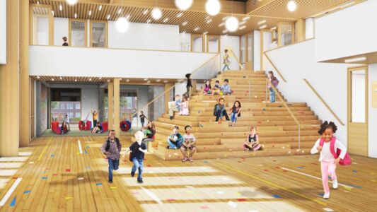 © Moke Architecten, Wereldburger School, 2021