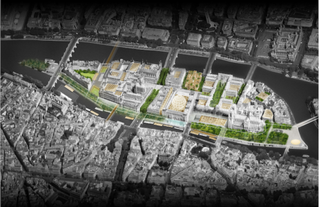 Mission Île de la Cité (© Dominique Perrault architecte / Adagp)