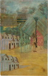 Concorso per la casa dello studente, Chieti, 1977 (Aldo Rossi con G. Braghieri, A. Cantafora, © Eredi Aldo Rossi)