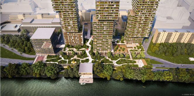 Erdberg, Torre TrIIIple, Henke Schreieck (2021)