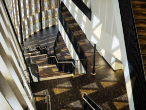 Gert Wingårdh, Aula Medica nel campus del Karolinska Institutet, interno (immagine Gert Wingårdh)