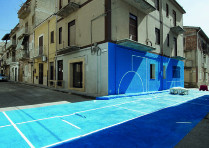 La riqualificazione di un immobile a Riesi; progetto Civico Civico di studio Orizzontale (© Emanuele Piccardo)