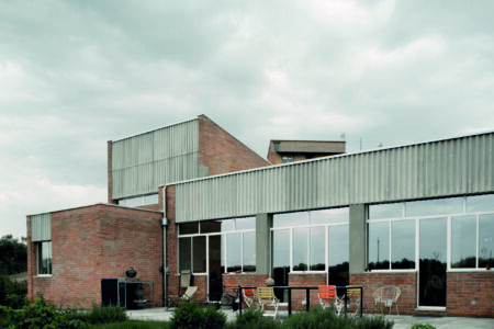 La Casa-Asilo di Mazzarone; vista dal giardino dal lato nord ovest (© Giulia Bruno)