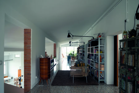 La Casa-Asilo di Mazzarone; il living dell’abitazione (© Giulia Bruno)