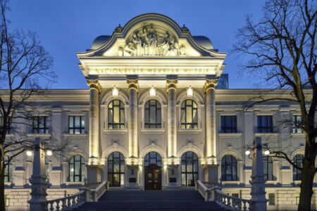 Il Museo nazionale delle belle arti di Lettonia (Latvijas Nacionalais mākslas muzejs) dopo il recente restauro