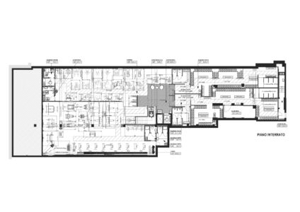 Planimetria piano interrato