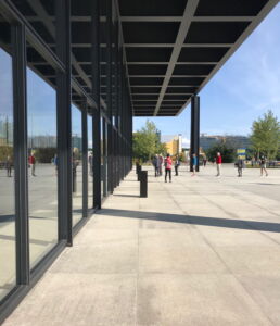 Lato ingresso principale al museo (© Francesca Petretto)