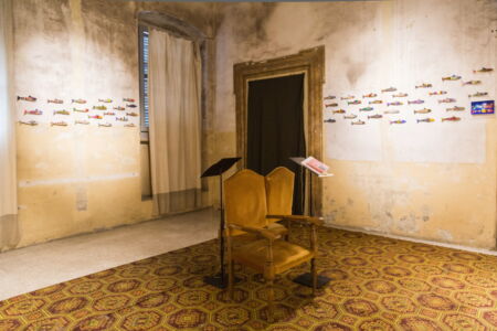 Opere di Elio Mariucci (© Elisa Nocentini)