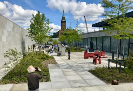 Vista del giardino di sculture (© Francesca Petretto)