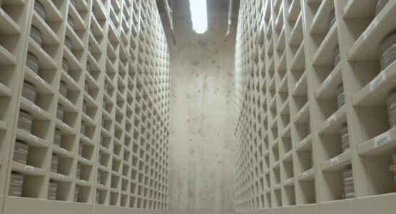 Una porzione dell'installazione di Rosa Barba courtesy dell'artista Rosa Barba (© Francesca Petretto)