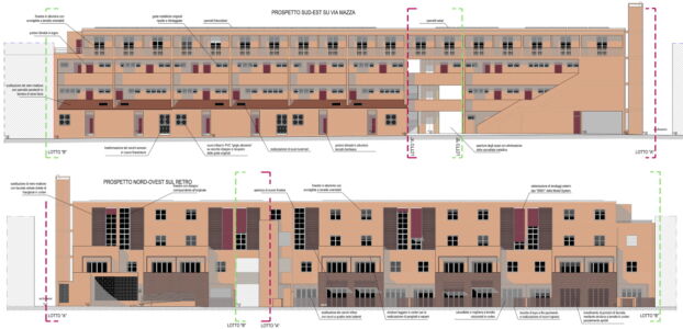 Il progetto di recupero di via Passeri, residenze Aymonino