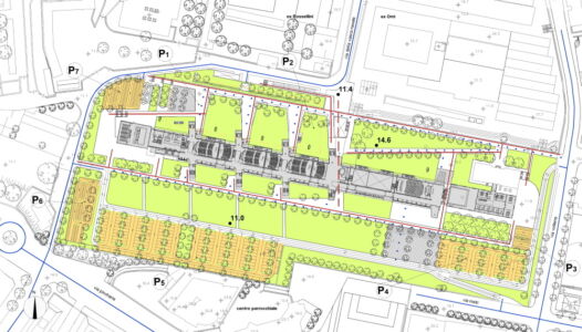 Valco San Paolo, ampliamento ex Vasca navale, pianta