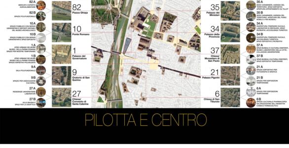“Parma città d’oro”: proposta progettuale per i complessi monumentali dell’area centrale