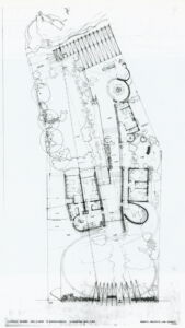 Villa Saracena, Luigi Moretti, planimetria