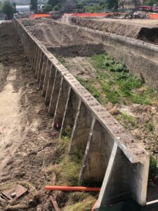 Valco San Paolo, cantiere dell'ampliamento dell'ex Vasca navale (© Andrea Vidotto)