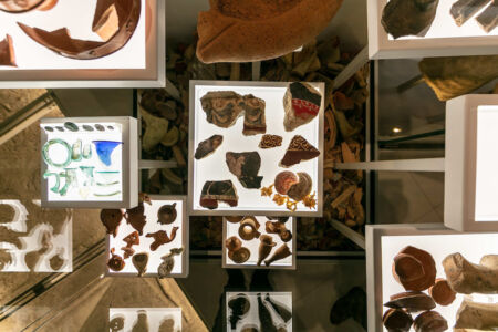 Decorazioni età flavia (© Museo Ninfeo)