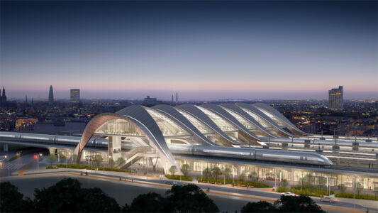 PLH Arkitekter, nuova stazione centrale di Riga