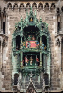 Il Glockenspiel della Neuen Rathaus
