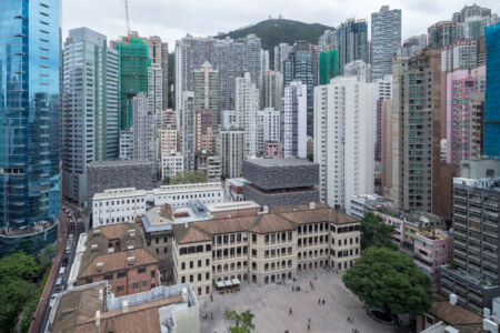 Il centro culturale Tai Kwun-Centre for Heritage and Arts a Hong Kong (Herzog & de Meuron, © Iwan Baan)