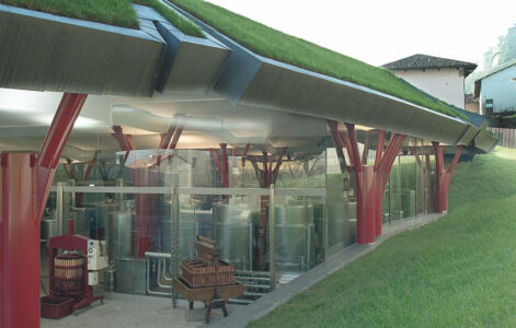 Studio Archicura, ampliamento della tenuta vitivinicola Cascina Adelaide a Barolo (Cuneo, 2016 - foto di Fiorenzo Calosso)