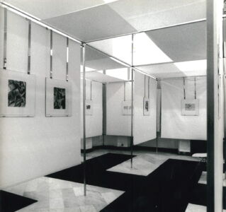 Mostra "Opere grafiche di Umebrto Boccioni" (1968, © Archivio Lavarello)