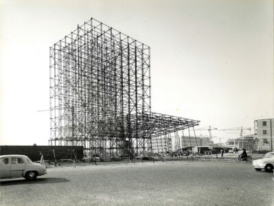 Ingresso del Salone Nautico di genova (1961, © Archivio Lavarello)