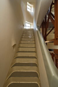 Rampa della scala interna perimetrale (foto courtesy Parco scientifico Potsdam)