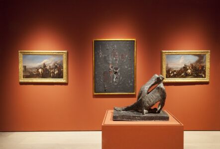 Sale espositive al primo piano (foto di Paolo Riolzi)