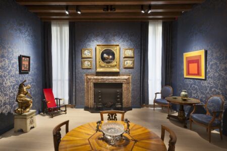 Sale espositive al primo piano (foto di Paolo Riolzi)