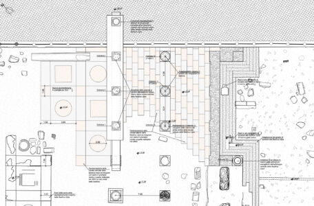 Progetto architettonico. Inquadramento planimetrico (@Comune Roma)