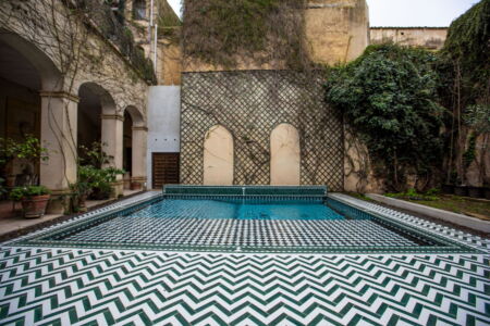 Il Giardino Riad della Embassy of Farm (© Farm Cultural Park)