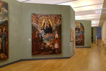 Il piano verde dell'ampliamento di Palazzo Abatellis (© Archivio AutonomeForme)