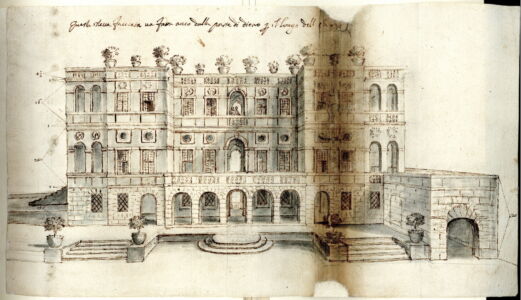 Plautilla Bricci, progetto per villa del Vascello al Gianicolo