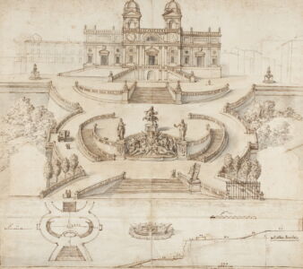 Plautilla Bricci, progetto per la scalinata di Trinità dei Monti