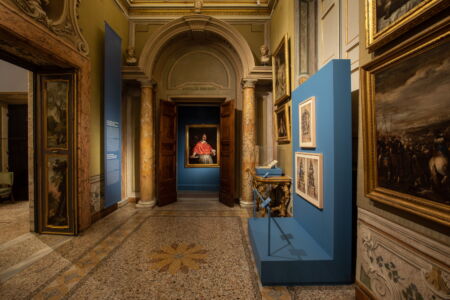 L'allestimento della mostra