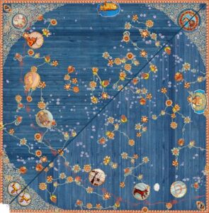 Babij Jar, la costellazione dipinta sul soffitto è la stessa della notte del primo massacro, 29 settembre 1941, vigilia di Yom Kippur