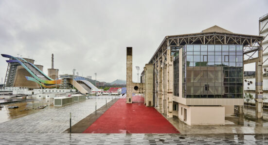 Big Air Shougang, Shougang Industrial Park (© Xu Ding)