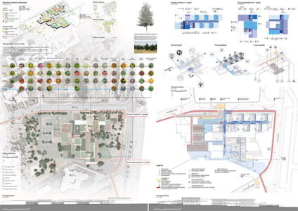 Concorso per il “Nuovo istituito Giovanni XXIII” di Avezzano (studio Giovanni Vaccarini Architects)