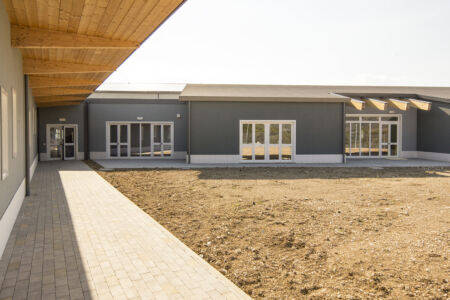 Nuovo polo scolastico di Pratola Peligna (foto Studio 1AX)