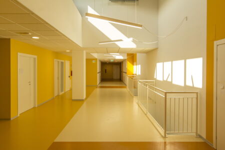 Nuovo polo scolastico di Pratola Peligna (foto Studio 1AX)