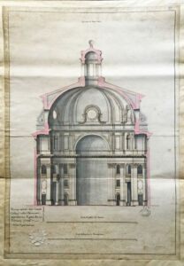 Progetto per la chiesa di San Rocco a Parma