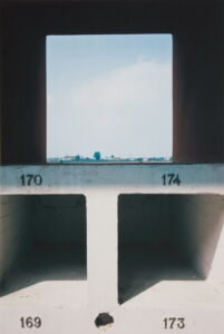 Luigi Ghirri (1943-1992), Il cimitero di Modena, 1983 C-print, Galleria civica di Modena