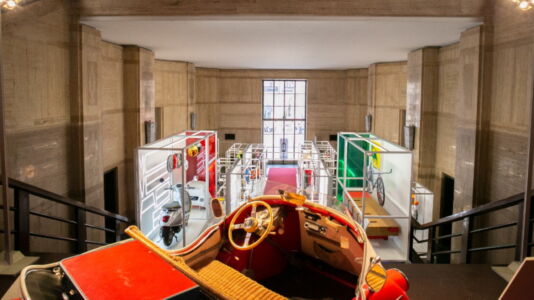 L'allestimento (© MISE)