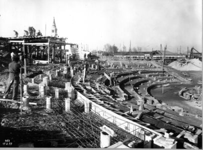 Costruzione del Teatro Verde