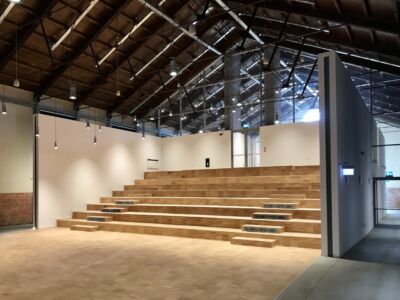 Campus Università Piemonte Orientale all'ex caserma Perrone, aula magna (© Beppe Raso)