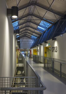 Campus Università Piemonte Orientale all'ex caserma Perrone, aule (© Beppe Raso)